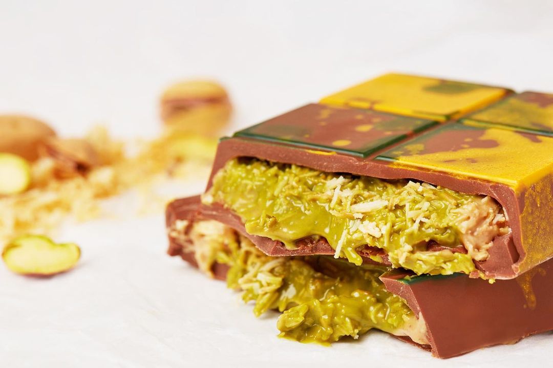 Dubai Chocolate Delight: Crispy Knafeh with Pistachio & Tahini Paste